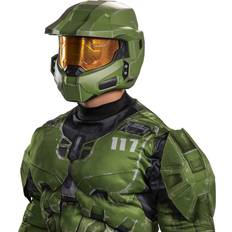 Disguise Hjälmar Disguise 105049 master chief full helmet costume mask, adults, green, one