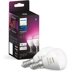 E14 - Päron Ljuskällor Philips Hue Wca Luster Smart LED Lamps 5.1W E14