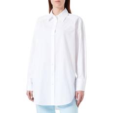 Hugo Boss Dam Skjortor HUGO BOSS Ennia blus för kvinnor, vit100