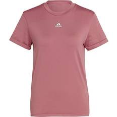 Adidas Dam - Polyester - Rosa T-shirts adidas Women's Aeroknit Seamless Tee - Pink Strata/White
