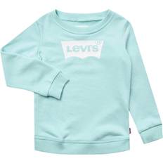 Turkosa Sweatshirts Barnkläder Levi's LVB Lvbfrenchterrybatwingp 12M pojkar Sweatshirts