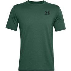 Under Armour Men's Sportstyle Left Chest Short Sleeve Shirt - Saxon Green