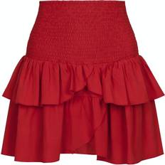 Dam - Korta kjolar - Röda Neo Noir Carin R Skirt - Red