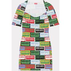 Kenzo Klänningar Kenzo Logo-Print Jersey Mini Dress