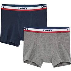 Levi's Underkläder Levi's Kid's Boxers Briefs 2-pack - Grey Heather/Grey