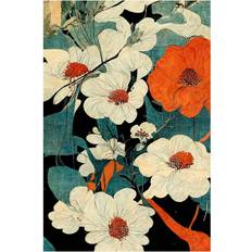 Pelcasa Asian Flowers Poster 70x100cm