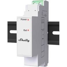 Inbyggnadsmottagare Shelly Pro 3EM Switch Add-On 2A pot. [Leveranstid: 1-2 vardagar]