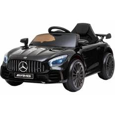 Mercedes-Benz Plastleksaker Mercedes-Benz Elektrisk bil för barn AMG GTR Svart 12 V