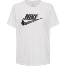 Nike Bomull - Dam - Vita T-shirts Nike Sportswear Essential Icon Futura Tee, t-shirt dam