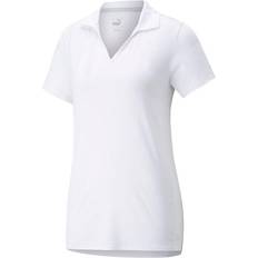 V-ringning Pikétröjor Puma Cloudspun Coast Polo Shirt - White