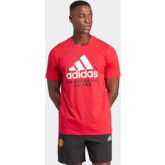 Herr - Manchester T-shirts & Linnen adidas Manchester United DNA Graphic T-shirt Mufc Red