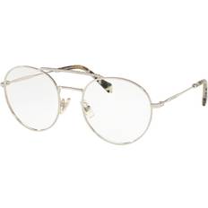 Dam - Silver Glasögon & Läsglasögon Miu Miu MU51RV 1BC1O1 Silvriga Endast Båge Kvinna