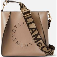 Stella McCartney Logo Shoulder Bag, Woman, Moss