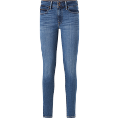 Levi's Blåa - Dam - Skinnjackor - W30 Jeans Levi's 711 Skinny Jeans with Double Button Closure - Blue Wave Mid