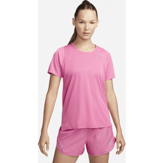 Nike Dam - Kort ärmar - Polyester - Rosa T-shirts Nike T-shirt Dam, Pinksicle