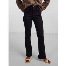 Y.A.S Byxor & Shorts Y.A.S Vinnie High Waist Jeans Sort