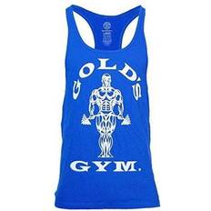 Golds Gym Stringer Joe Premium Vest Royal Blue