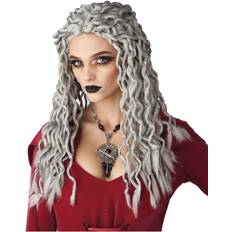 California Costumes Långa peruker California Costumes ombre crinkle dreads witch zombie dead wig 7021-205