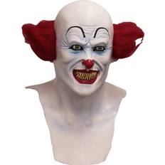 Ghoulish Productions Maskerad Heltäckande masker Ghoulish Productions Scary Demon Clown Adult Mask