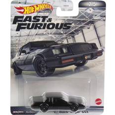 Hot Wheels Fast and Furious 1987 Buick Regal GNX Black Real Riders HCP16