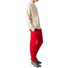 Lacoste Herr Byxor & Shorts Lacoste Men's Sport Fleece Tennis Sweatpants - Red