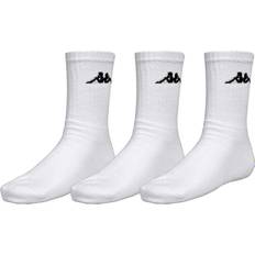 Kappa Strumpor Kappa Tennis Trisper Socks 3pk White/Black 27-30