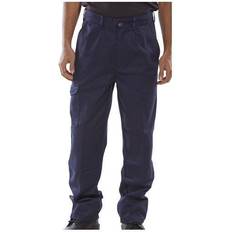 Click Beeswift Heavyweight Drivers Trousers Navy Blue PCT9N40