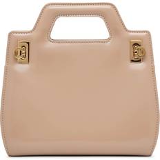 Ferragamo Beige Handväskor Ferragamo 'Wandre' Mini Bag Beige U