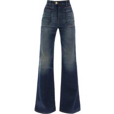 Balmain Jeans Woman colour Denim