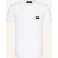 Dolce & Gabbana Bomull - Herr - Vita T-shirts Dolce & Gabbana Cotton T-shirt with branded tag