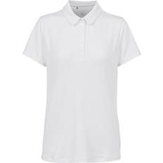 Dam - Elastan/Lycra/Spandex - Vita Pikétröjor Under Armour Women's Playoff Polo Shirt - White/Halo Gray