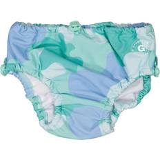 Geggamoja Badblöjor Geggamoja Baby's UV Swim Diaper - Camo Mint