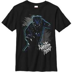 Marvel Boy's black panther 2018 triangle pattern t-shirt