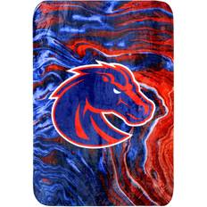Supporterprylar College Covers Boise State Broncos Sublimated Soft Throw Blanket Blue