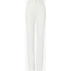 Tory Burch Byxor & Shorts Tory Burch Mid-rise straight jeans white