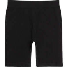 H&M XS Byxor & Shorts H&M Seamless Biker Shorts - Black