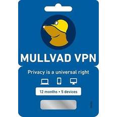 ESET Mullvad VPN 5 Devices 1 Year
