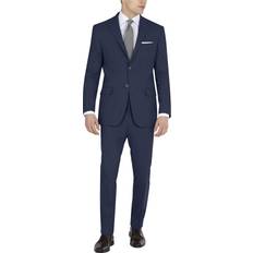 DKNY Dam Byxor & Shorts DKNY Men's Modern Fit High Performance Suit Separates Dress Pants - Navy Solid