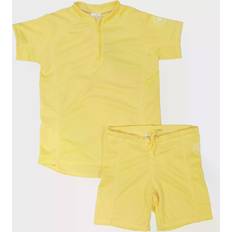 Geggamoja UV-set Barnkläder Geggamoja Uv-set Strandkläder Yellow 134/140