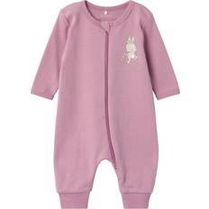 1-3M Pyjamasar Name It Baby Print Pajamas - Orchid Haze