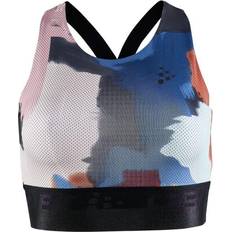 Craft Sportswear Dam - Polyester Linnen Craft Sportswear Women's Core Charge Sport Top, XS, P Shades/Multi