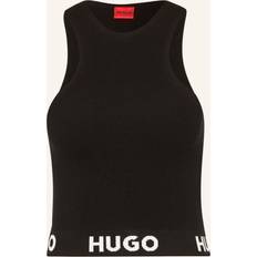 Hugo Boss Dam T-shirts & Linnen Hugo Boss Damen Sorrelta Knitted-Top, Black1