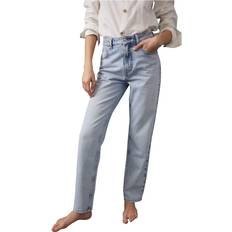 Free People Jeans Free People We The Pacifica Straight-Leg Jeans by We The at, Bleach Acid Wash