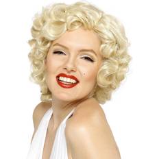Blond - Dräkter Maskeradkläder Smiffys Marilyn Monroe Peruk
