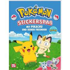 Pokémons Kreativitet & Pyssel Nelson Pokémon: Stickerspaß mit Pikachu und seinen Freunden