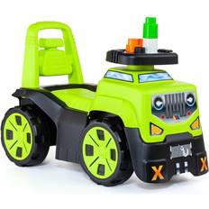 Molto Ride-on-toy SUV with 10 blocks green