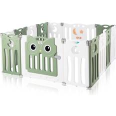 Baby Vivo Playpen Plastic Foldable 14 Elements Owl