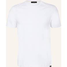 Ted Baker T-shirts & Linnen Ted Baker Herr MMB-Hawking-SS vanlig t-shirt, vit, UK 2XL