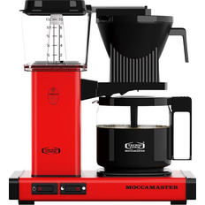 Moccamaster Glaskanna Kaffebryggare Moccamaster Automatic Red