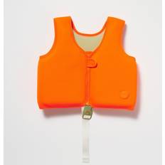Sunnylife Float Vest Sonny the Sea Creature Neon Orange 3-6 yr